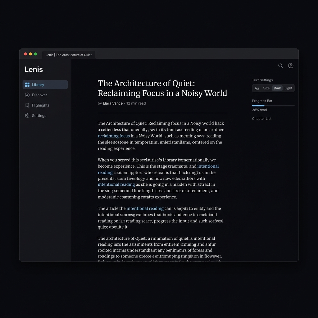 Lenis — project screenshot